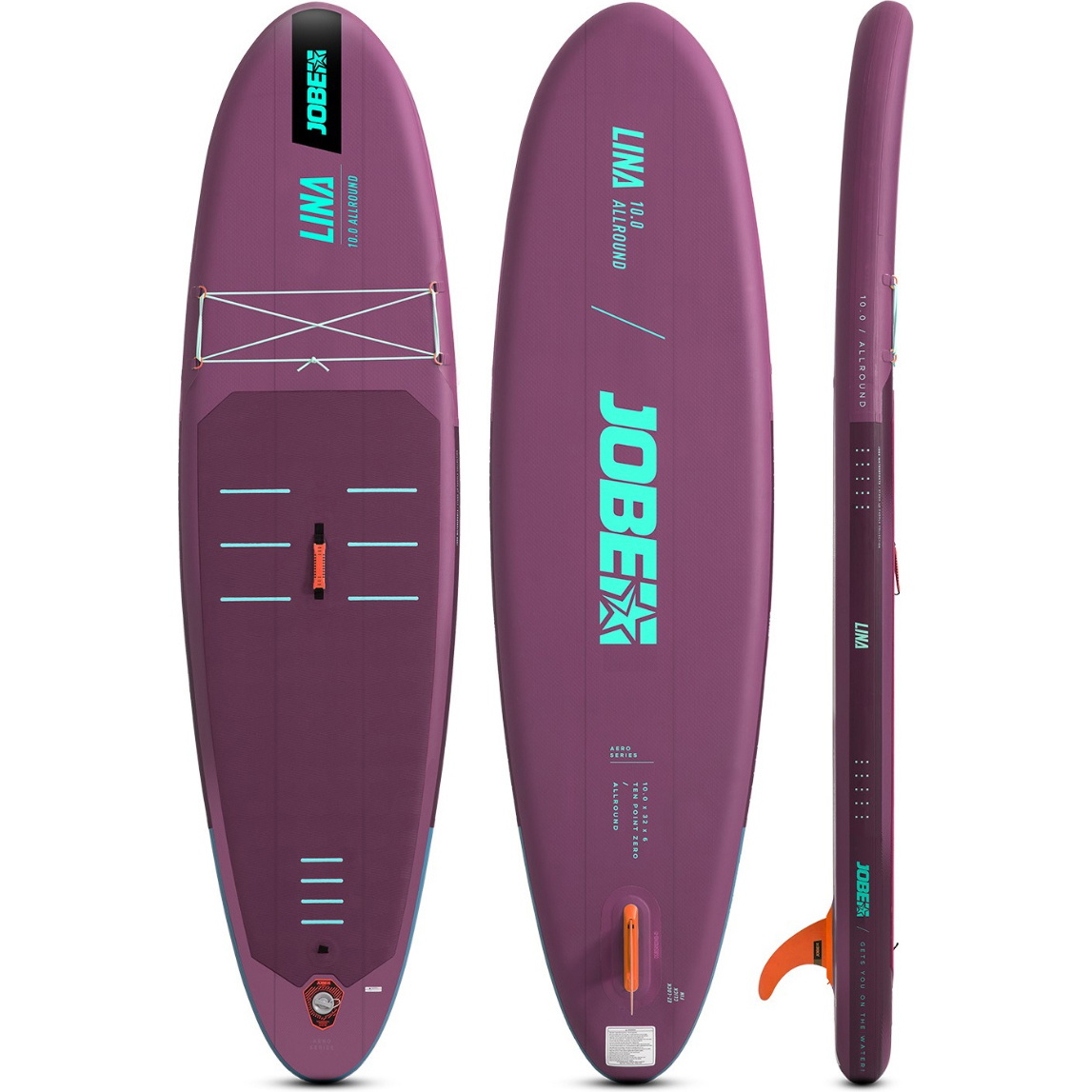 Pacchetto SUP Board Jobe Aero Lina 10'0 2026 486425003 - Pink